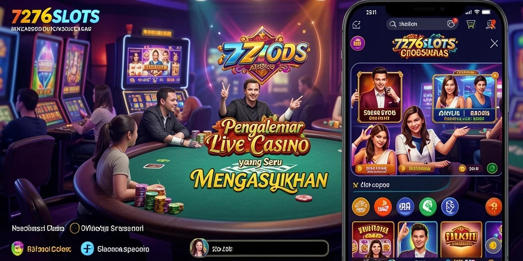 Tampilan menarik dari gameplay 7276SLOTS yang seru.