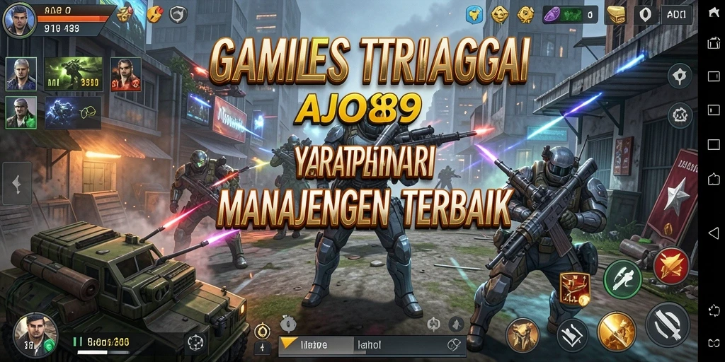 Gameplay seru dan mendebarkan dari AJO89.