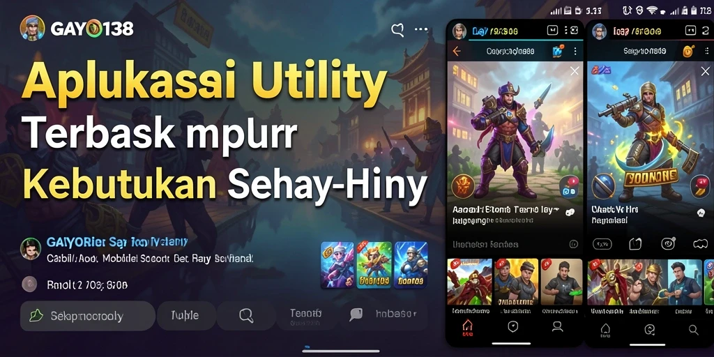 Tampilan antarmuka GAYO138 yang user-friendly dan fungsional.