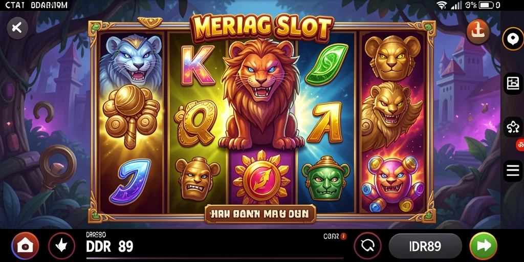 Screenshot gameplay IDR89 menampilkan keseruan bermain Slot.