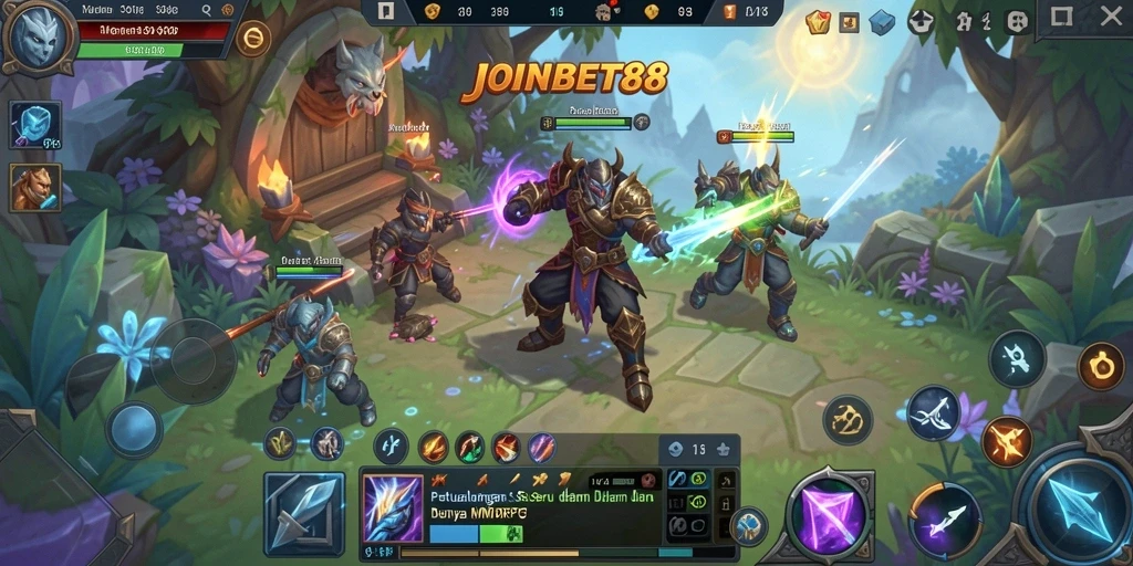 Tampilan gameplay seru dan menantang dalam JOINBET88.