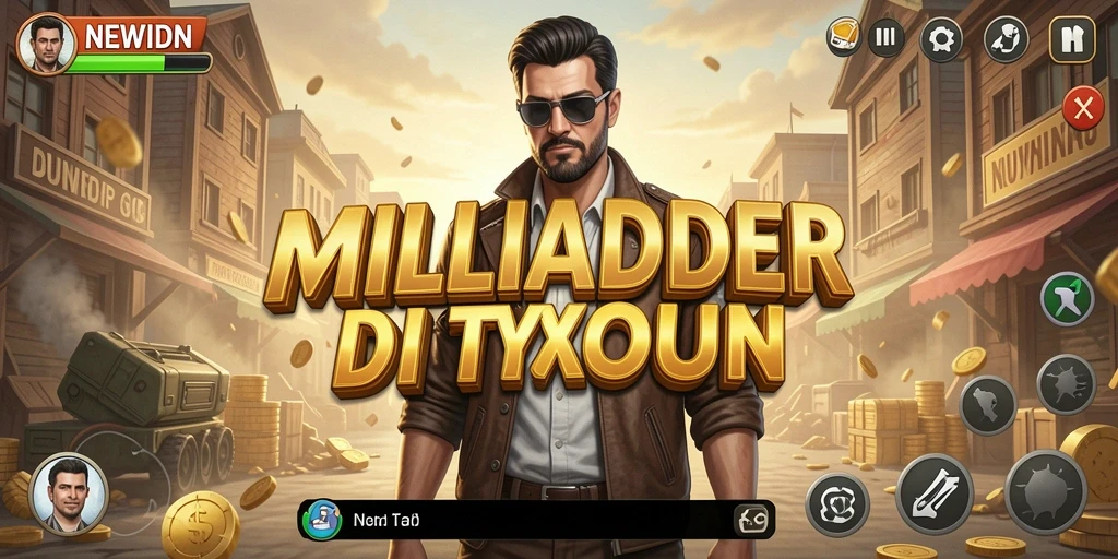 Tampilan gameplay menarik dari game Tycoon NEWIDN.