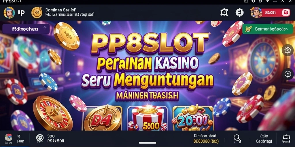 Tampilan gameplay PP8SLOT dengan grafik yang menawan.