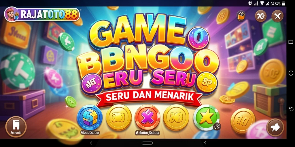 Screenshot utama RAJATOTO88 menampilkan gameplay menarik permainan Bingo.