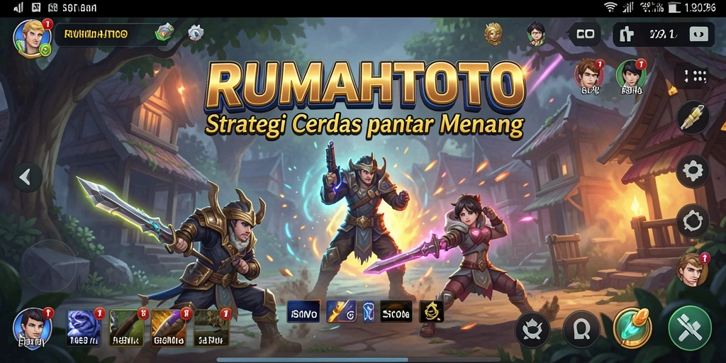 Gameplay menarik dan seru dalam RUMAHTOTO.