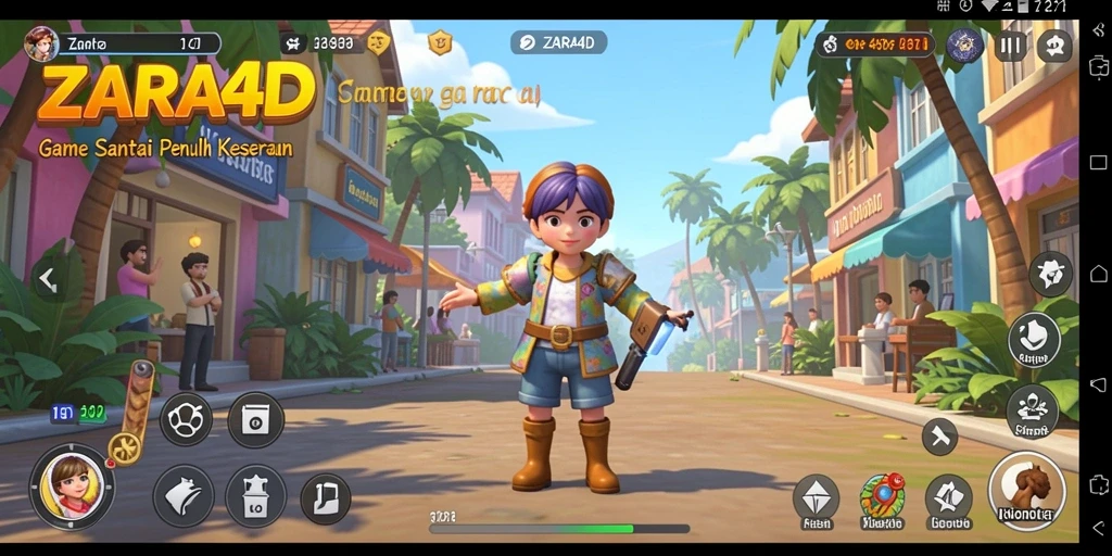 Screenshot gameplay ZARA4D yang seru dan menarik.